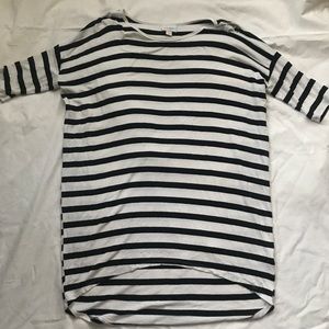 Used Black/White XXS LuLaRoe Irma